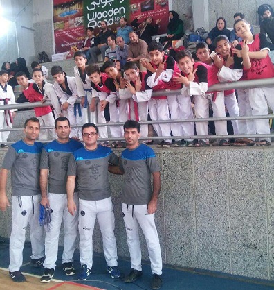 درخشش تیم شهید بریری در لیگ تکواندو مازندران