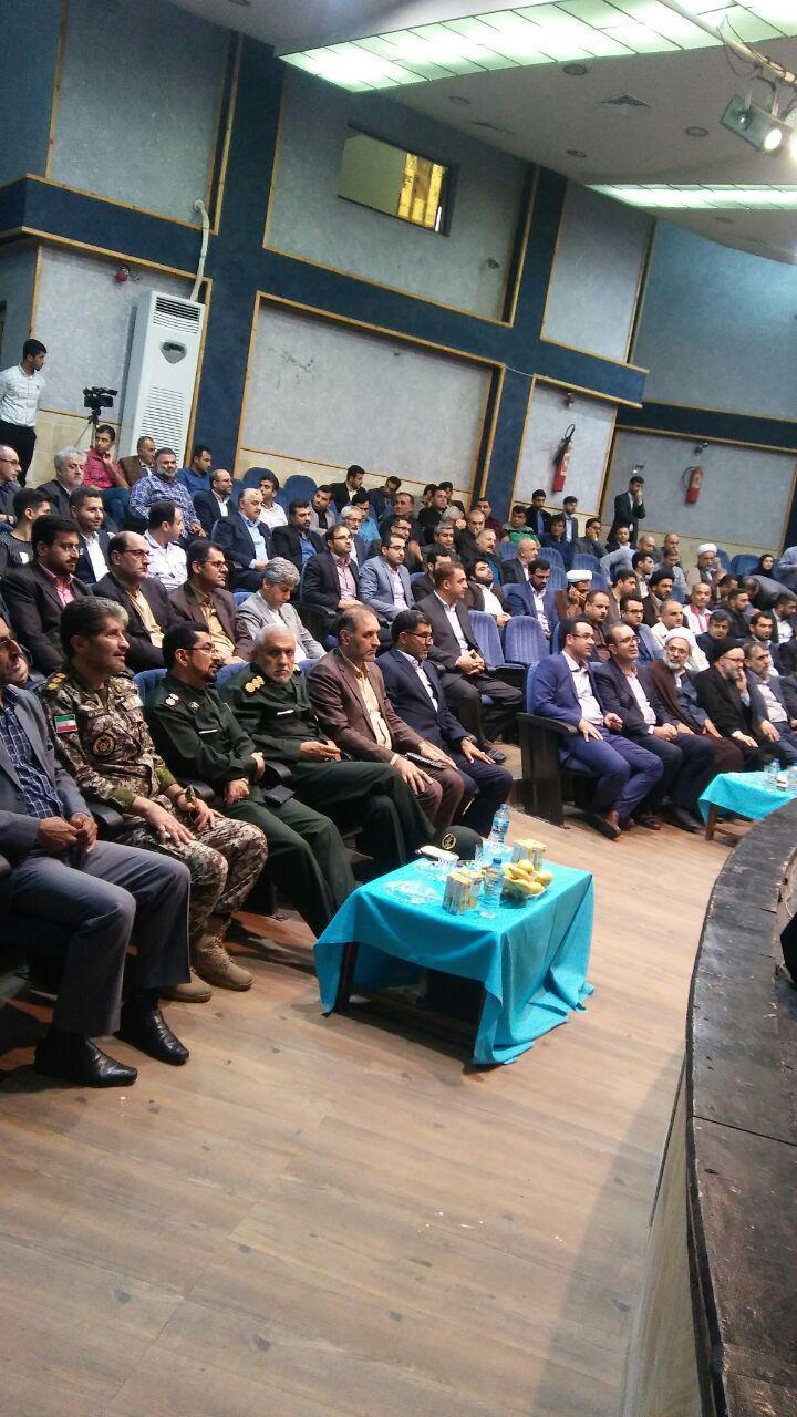 برگزاری مراسم تکریم و معارفه دادستان بابلسر در حضور رئیس کل دادگستری مازندران