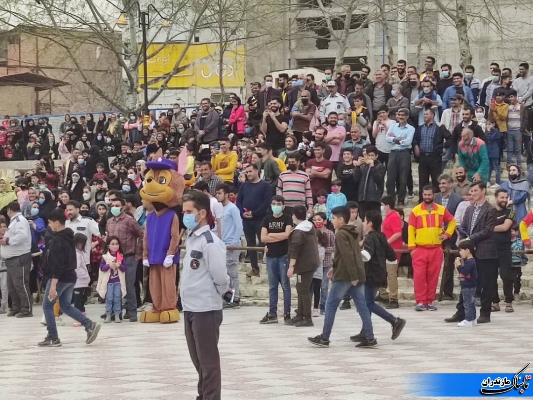 جشن افتتاح پارک بزرگ ملت و سد لاستیکی در نکا+ گزارش تصویری
