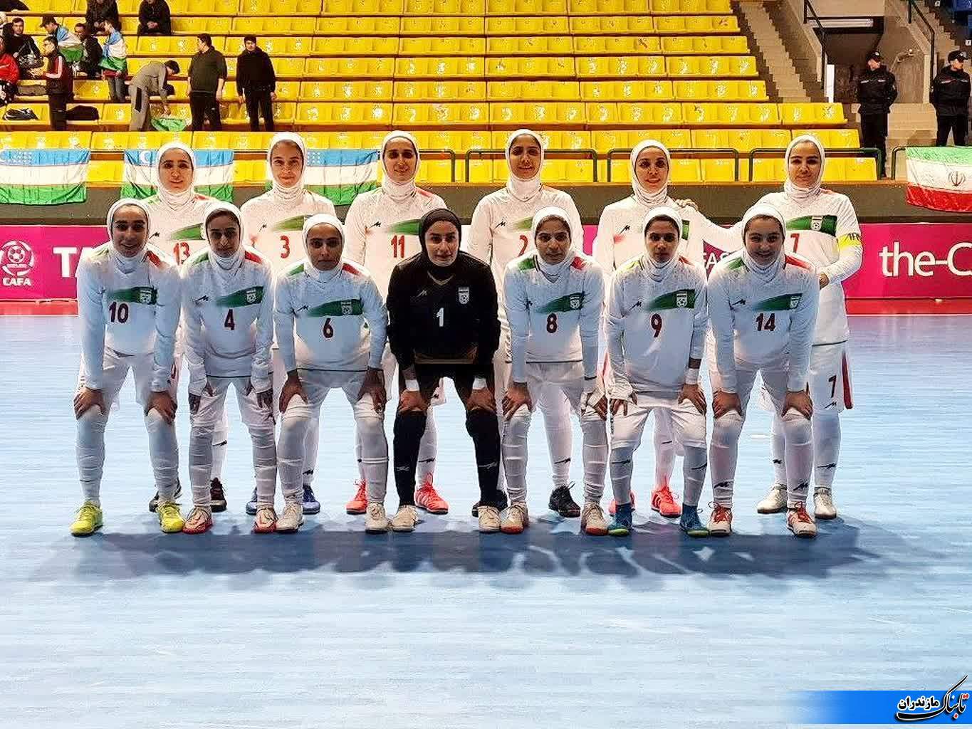 قهرمانی تیم ملی فوتسال بانوان در رقابتهای فوتسال بانوان در ازبکستان