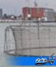 بزرگترین قفس متحرک دریایی خاورمیانه در بندر امیرآباد مازندران به آب انداخته شد