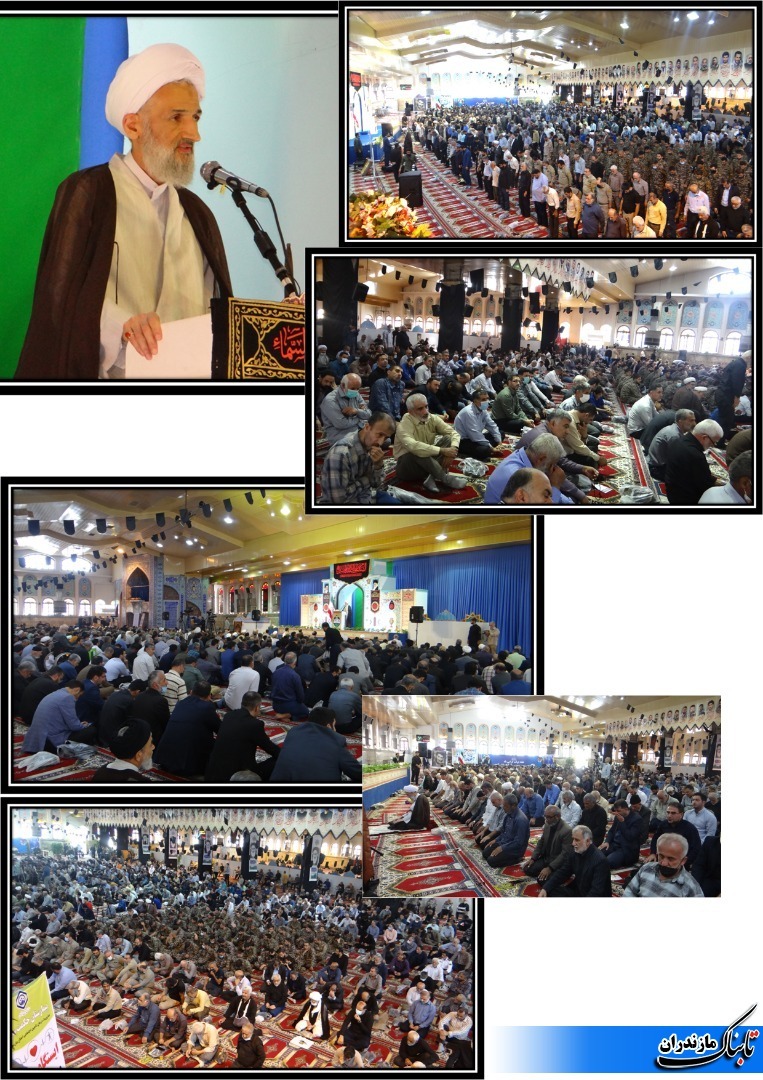 گزارش تصویری از  نمازجمعه ساری