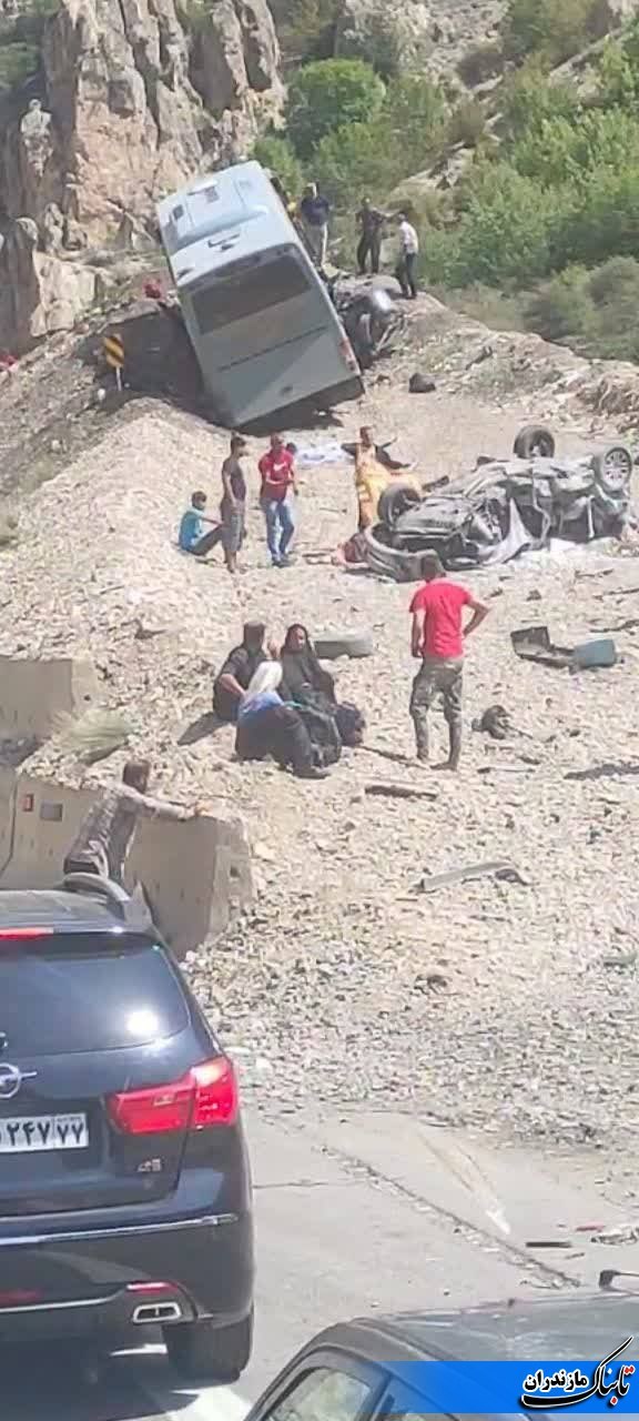 پنج کشته در محور سوادکوه مازندران