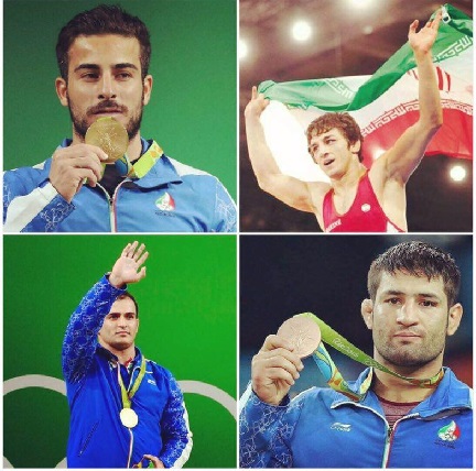 مدال بگیران المپیکی ایران+عکس