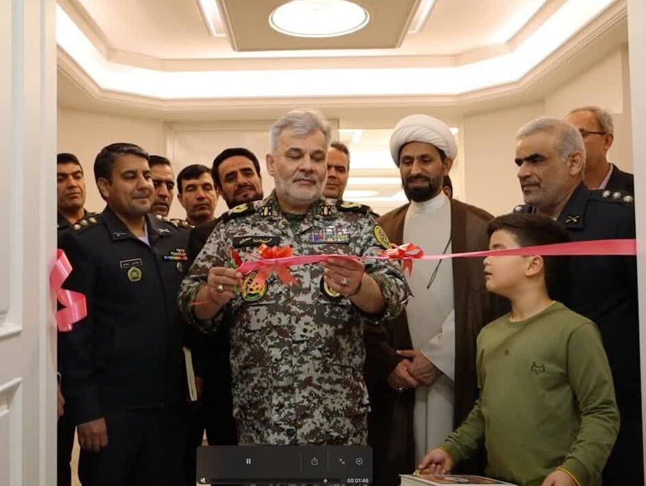 افتتاح مجتمع اقامتی ۵ واحدی در منطقه پدافند هوایی شمال شرق