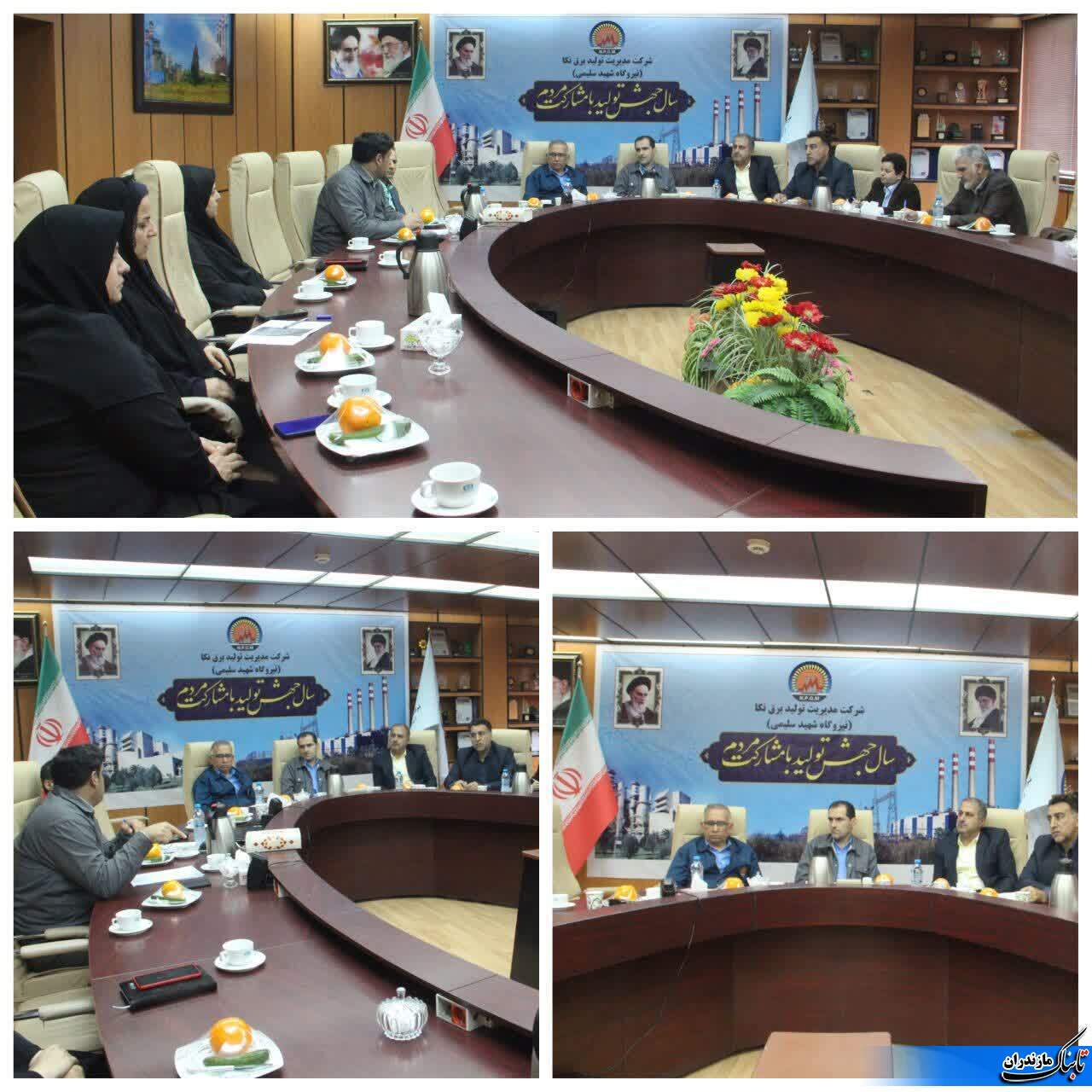 نشست تخصصی مرکز آموزشی و پژوهشی مازندران در نیروگاه نکا برگزار شد