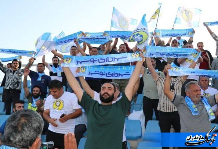 صعود تیم فوتبال شهرداری نوشهر به پلی آف کشید