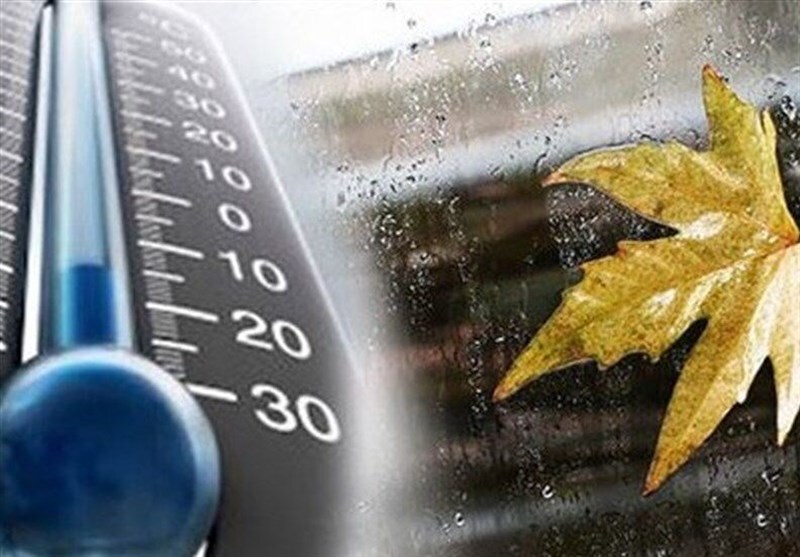 متوسط دمای هوا به تدریج و به شکلی محسوس کاهش مییابد