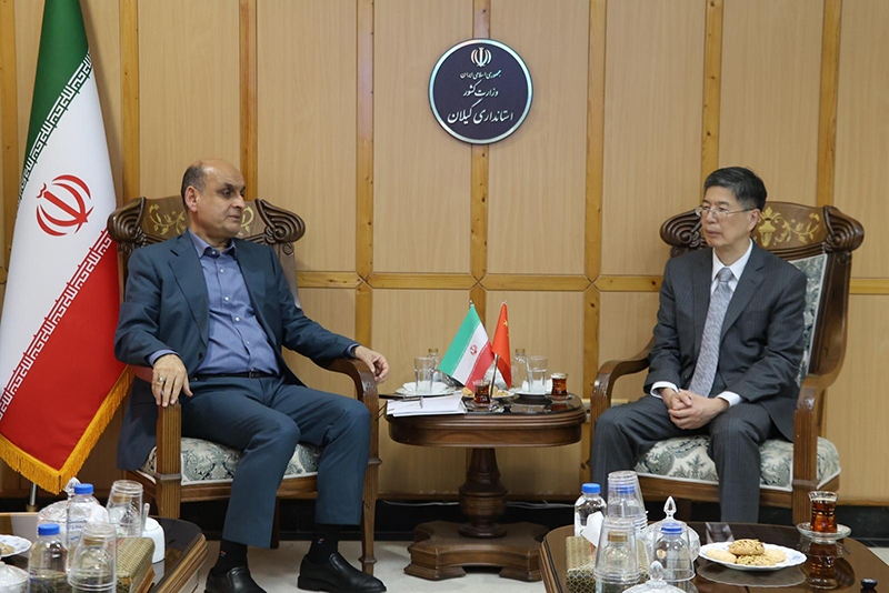 آغاز فصل جدید همکاری&zwnj;های اقتصادی و زیست&zwnj;محیطی گیلان با چین/ گیلان دروازه ارتباط با چین در شمال کشور است