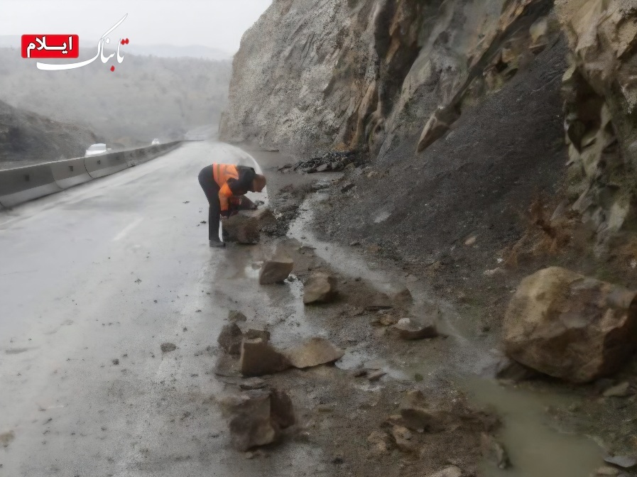 انجام ریزش‌برداری در ۲۵ مقطع از محورهای ایلام