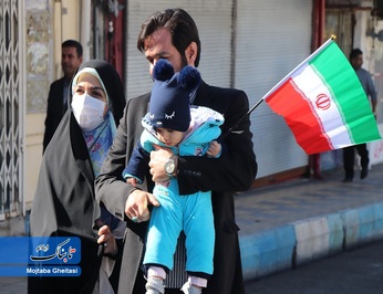 راهپیمایی 22 بهمن  در شهر ایلام