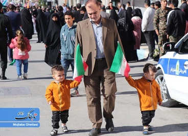 راهپیمایی 22 بهمن  در شهر ایلام